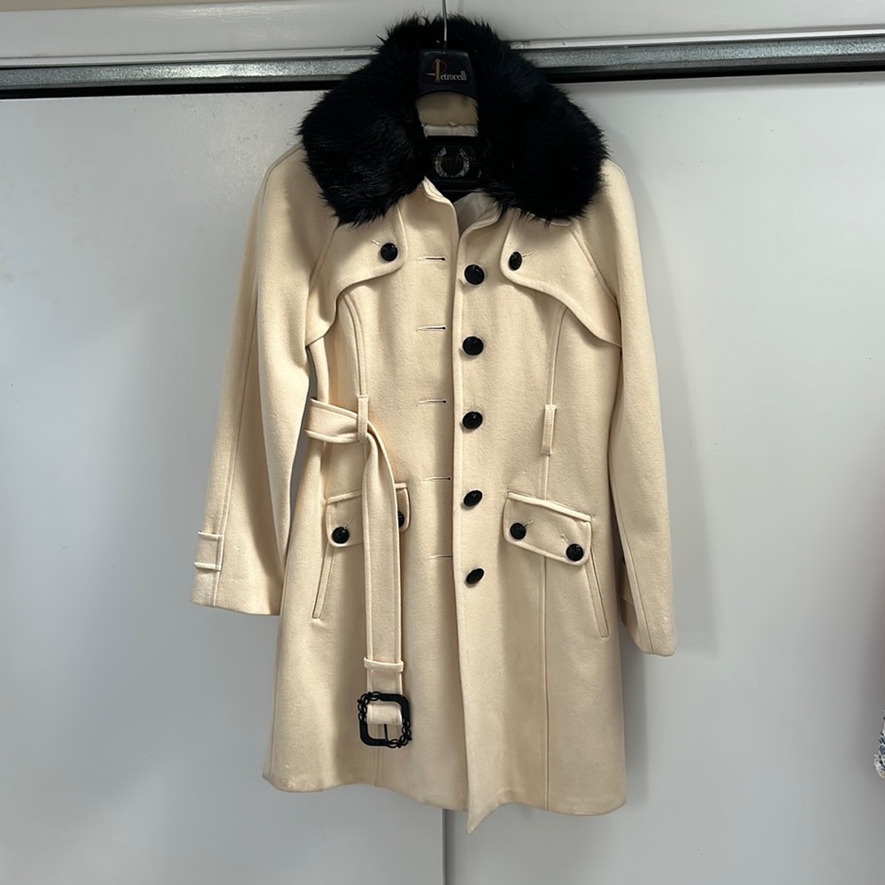 Guess Beige Wool Jacket